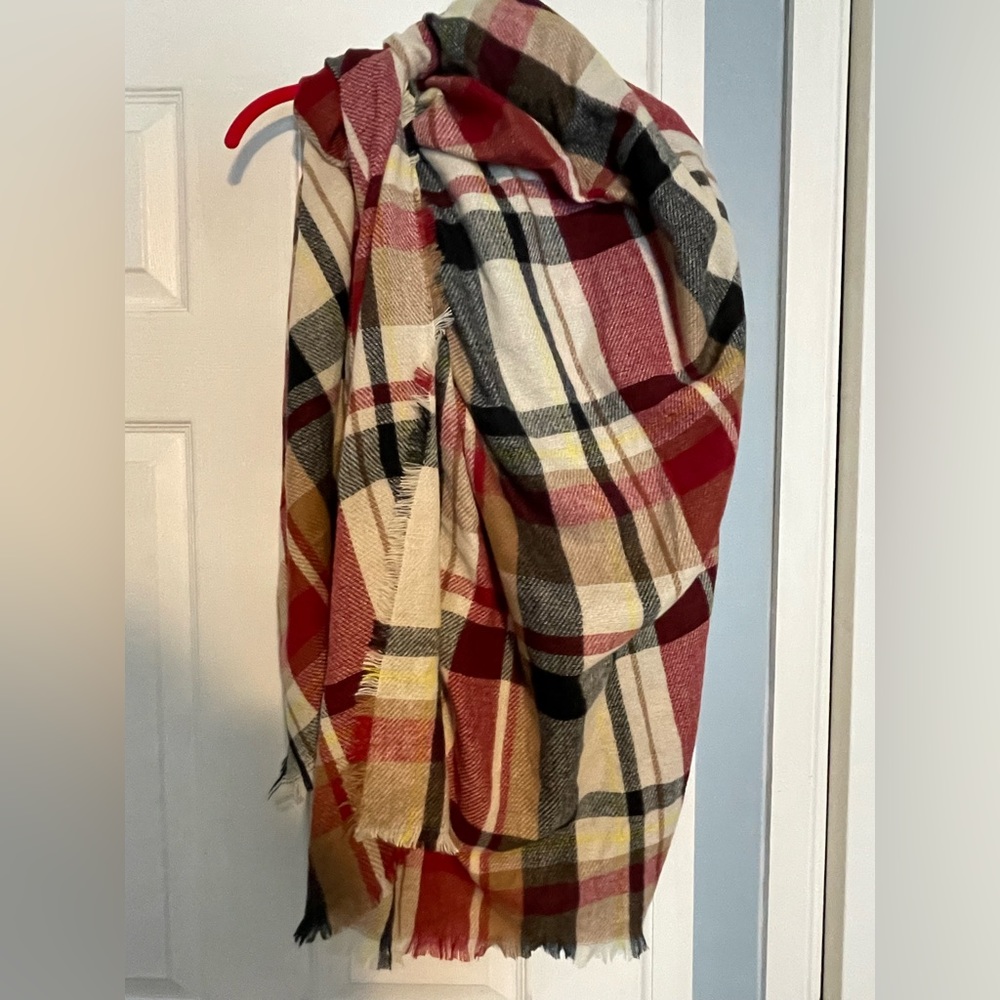 Fall blanket scarf